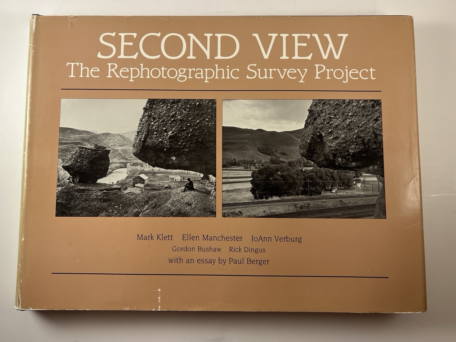 SECOND VIEW Rephotographic Survey Project Mark Klett 1984 1ST EDITION Photo Book