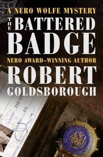 The Battered Badge (The Nero – Paperback, by Goldsborough Robert – Very Good