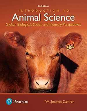 Introduction to Animal Science: Global, – Hardcover, by Damron W. – Good