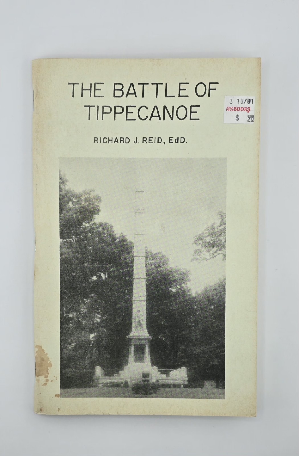 The Battle of Tippecanoe Richard J Reid 1989 War of 1812 History PB