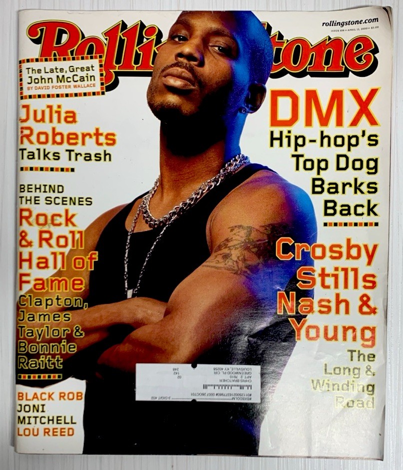 Rolling Stone Magazine Issue 838 April 13 2000 DMX Julia Roberts Joni Mitchell