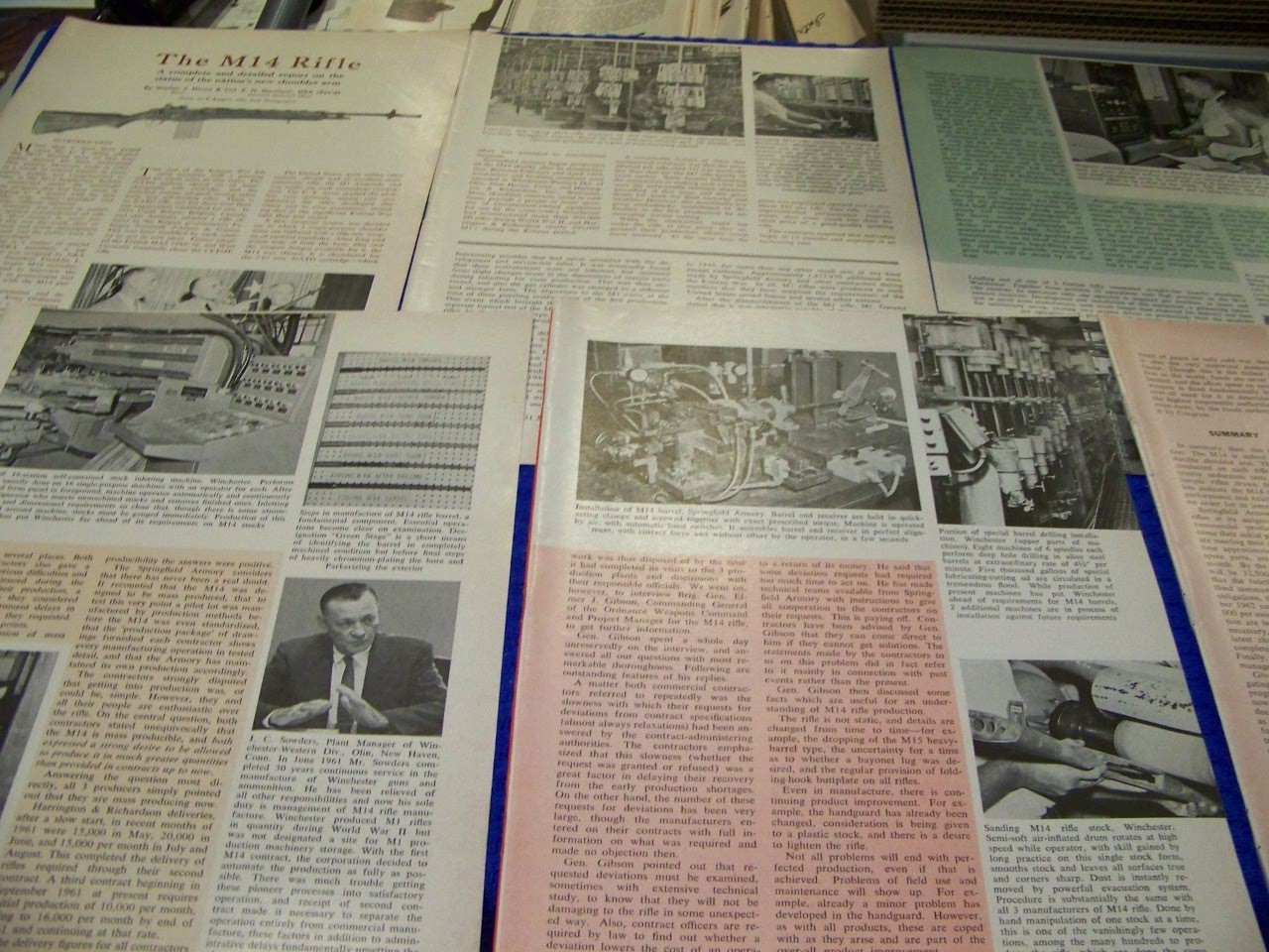 1961 M14 RIFLE “DETAILED REPORT ON THE NEW..”…HISTORY/DETAILS/PHOTOS (325PP)