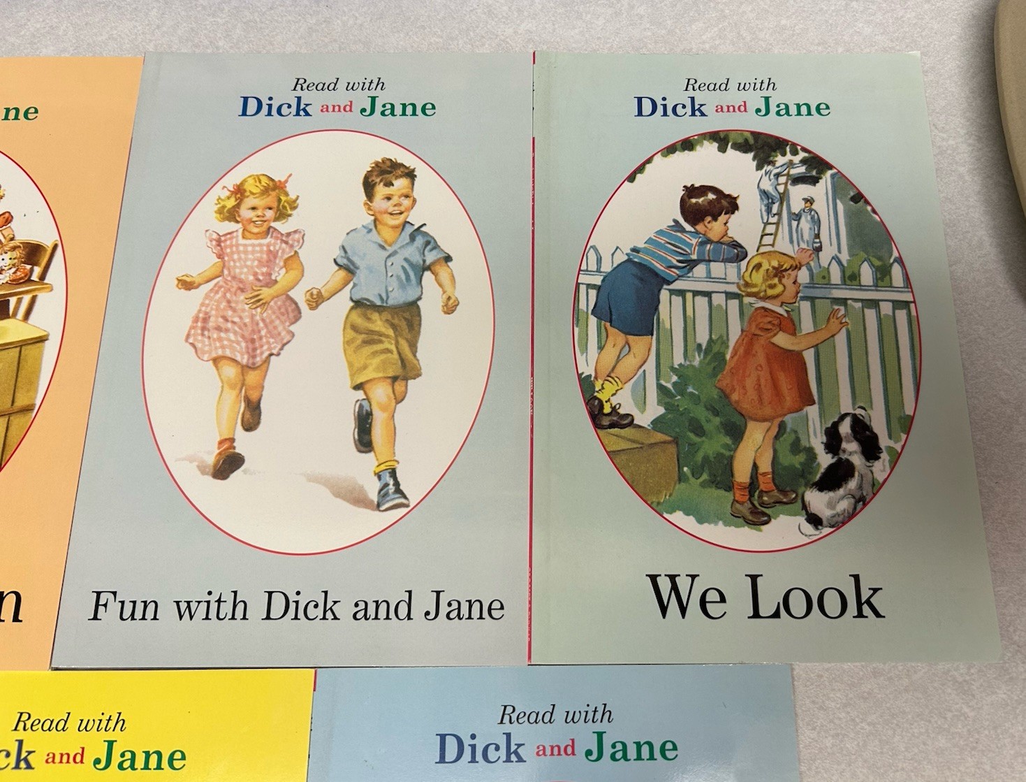 Read with Dick and Jane – LOT OF 5 -Dick & Jane Readers