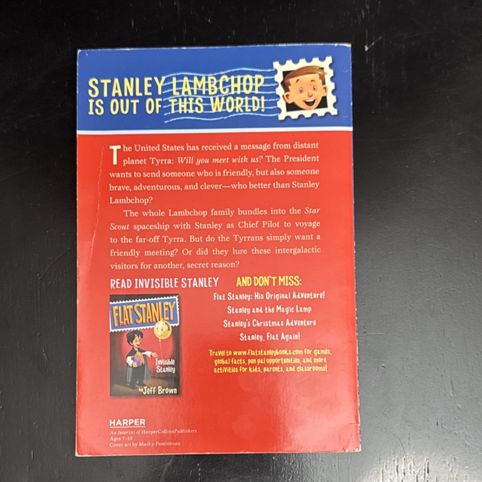 Flat Stanley Ser. Stanley in Space by Jeff Brown, Harper, Paperback