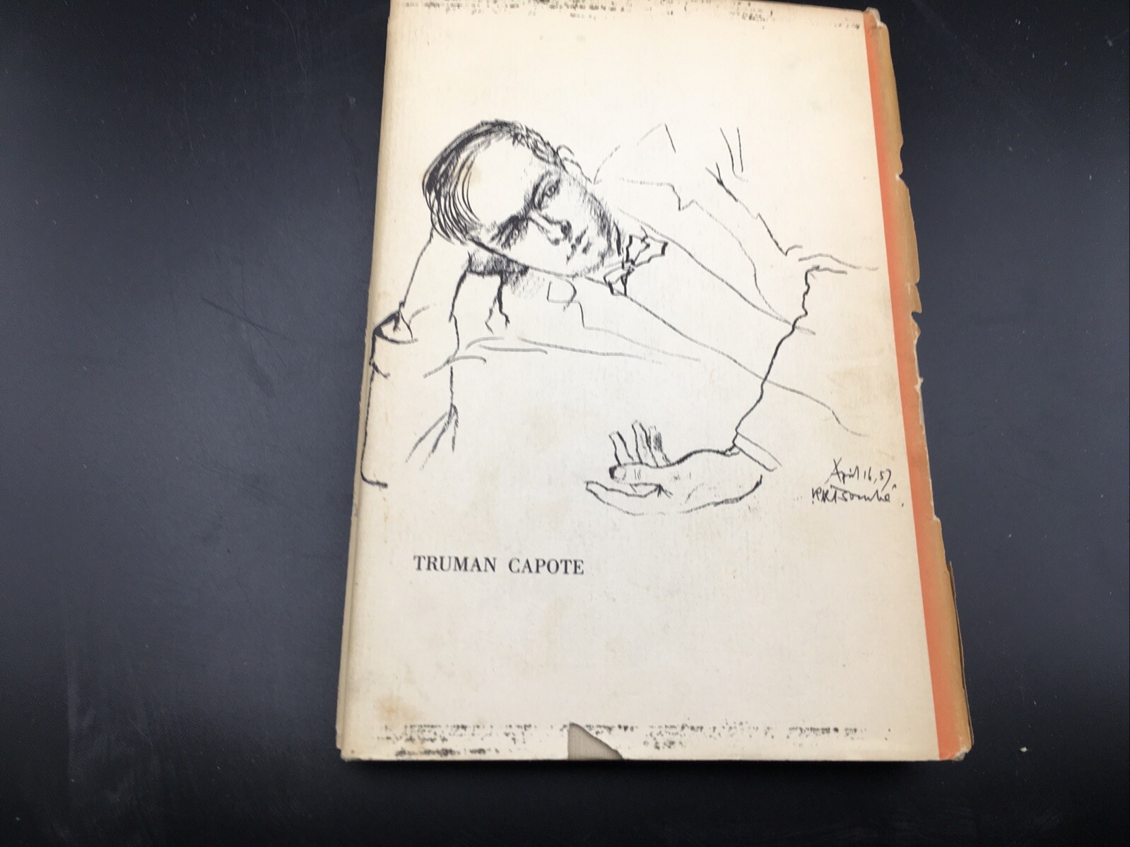 Breakfast at Tiffany’s Truman Capote 1958 Hardcover 8th Printing