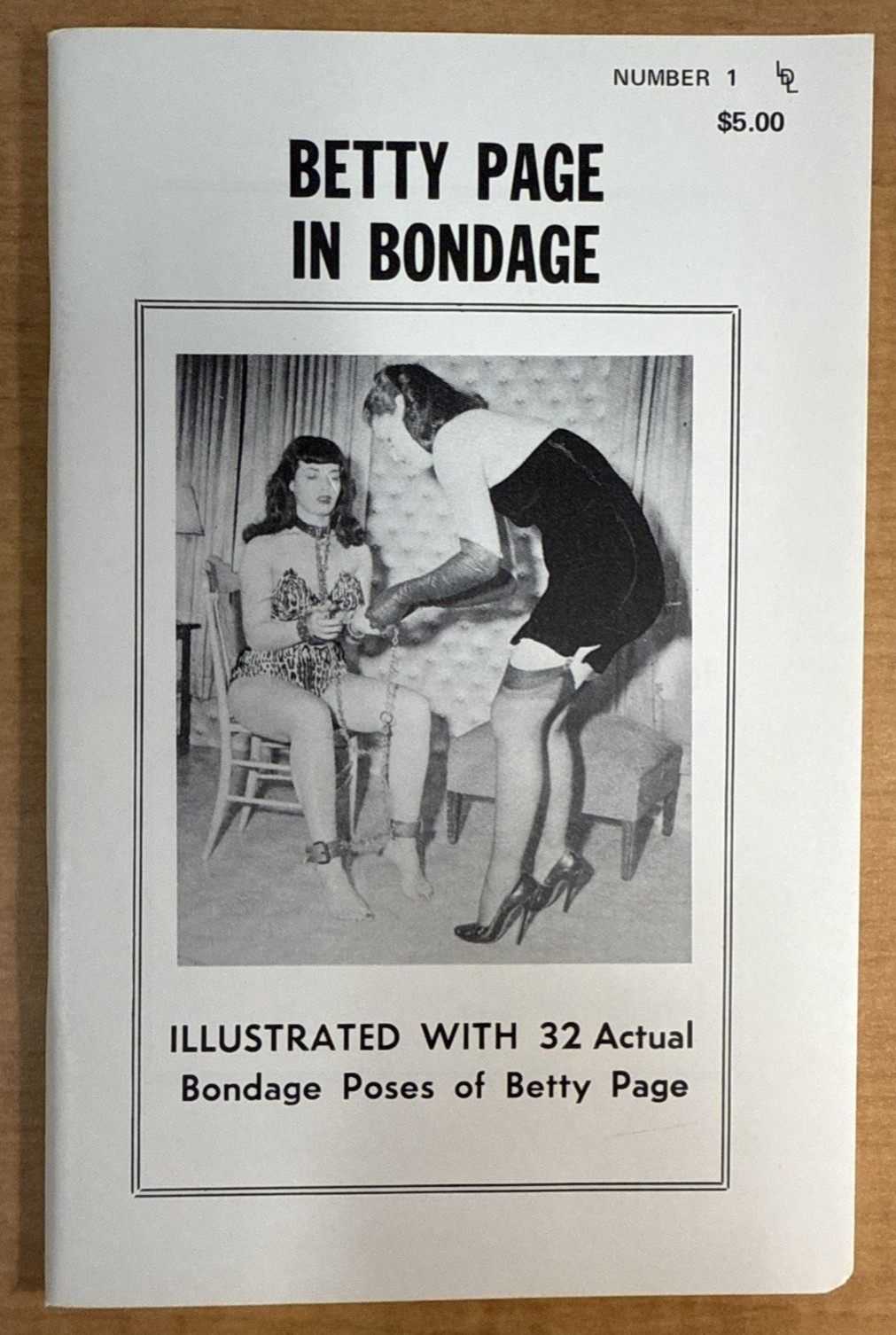 Betty Page in Bondage #1 – Vintage Digest 1961 Lyndon Distributors Uncirculated