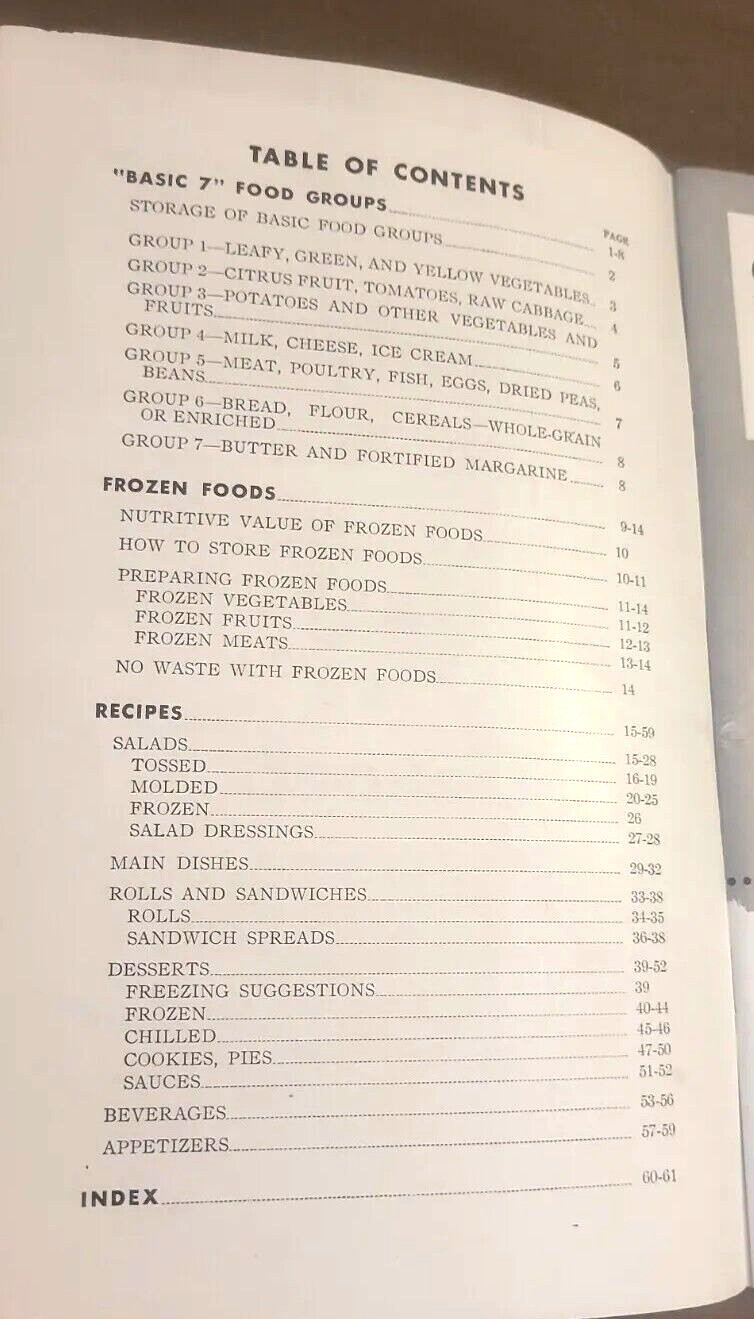 1948 Making the Most of Your SERVEL (Refrigerator) VINTAGE Cook book