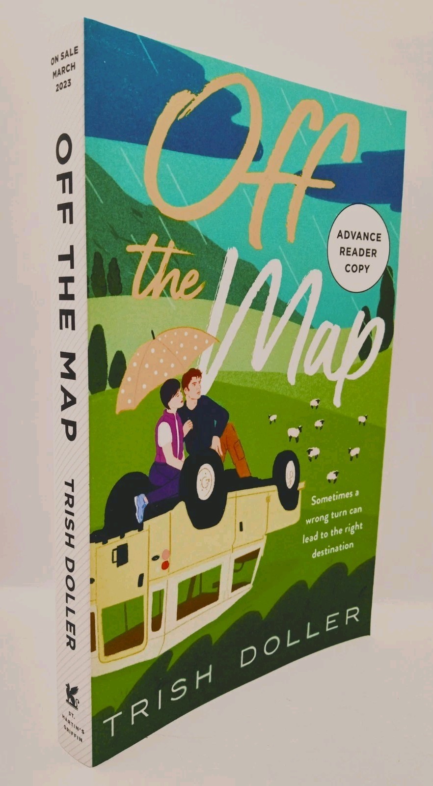 Off the Map by Trish Doller Contemporary Irish Romance Uncorrected Proof ARC