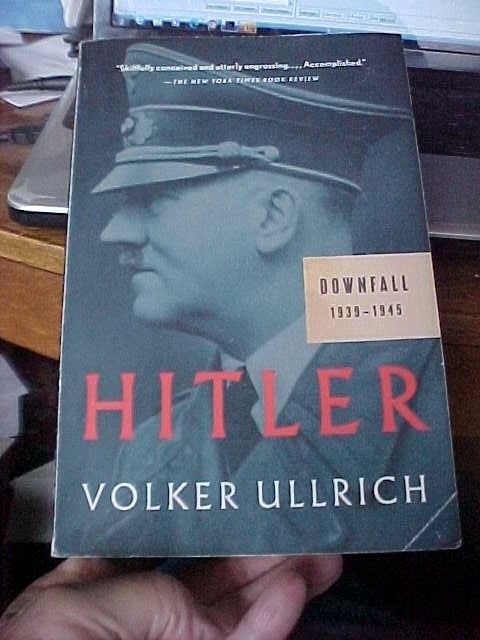 HITLER: DOWNFALL 1939-45 by ULLRICH; BIOG, WWII GERMANY, TRAP of AUTOCRACY (2021