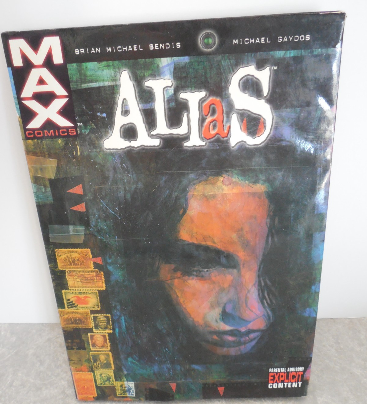 ALIAS by BRIAN MICHAEL BENDIS, CONTAINS ALIAS #1-9, HB/DJ, 1ST, 2002, MARVEL!