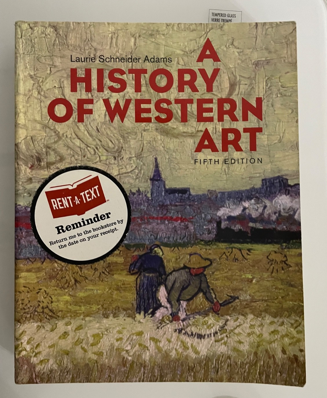 A History of Western Art by Laurie Schneider Adams (Fifth Edition)
