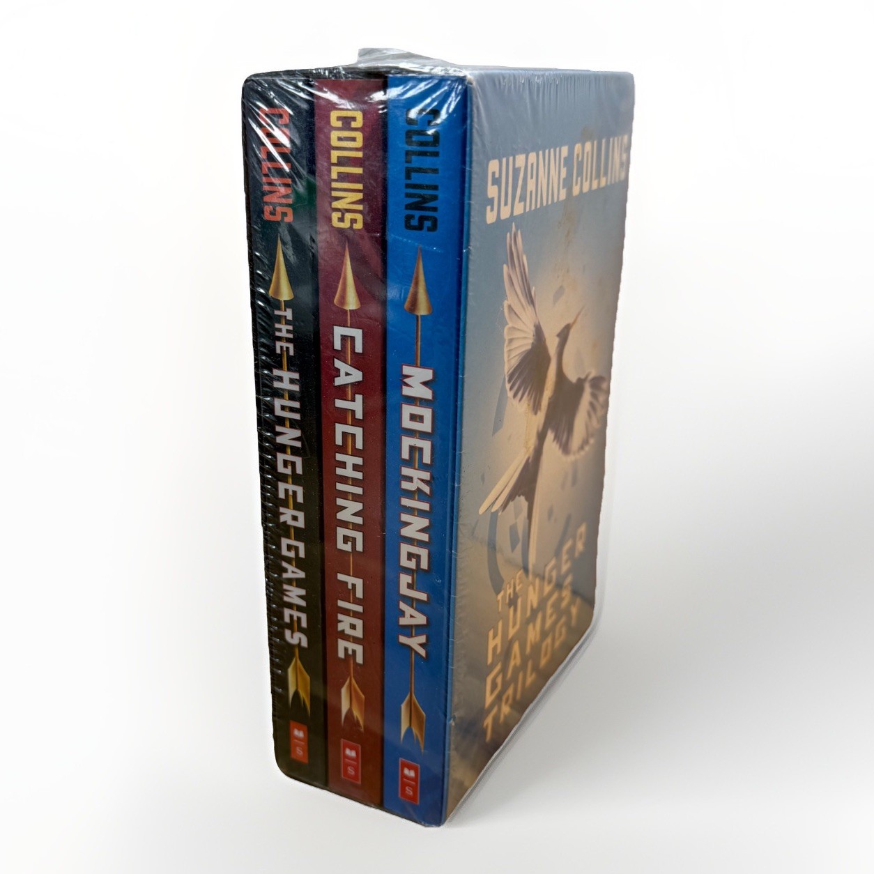 Hunger Games Trilogy Box Set By Suzanne Collins |Scholastic Edition & Bookmark