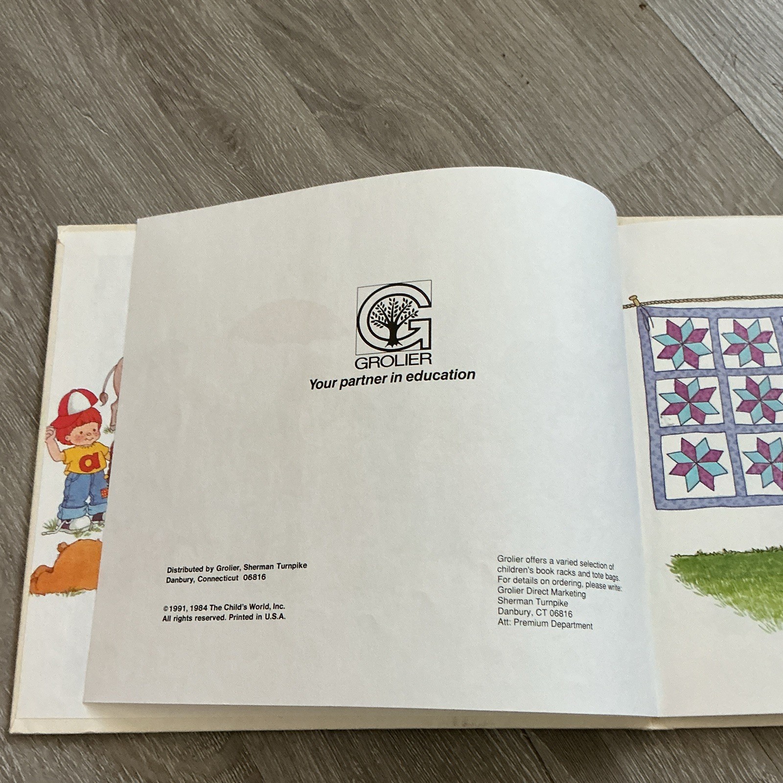 Grolier My First Steps to Reading: My “a” Book PB Jane Belk Moncure 1991 Illus