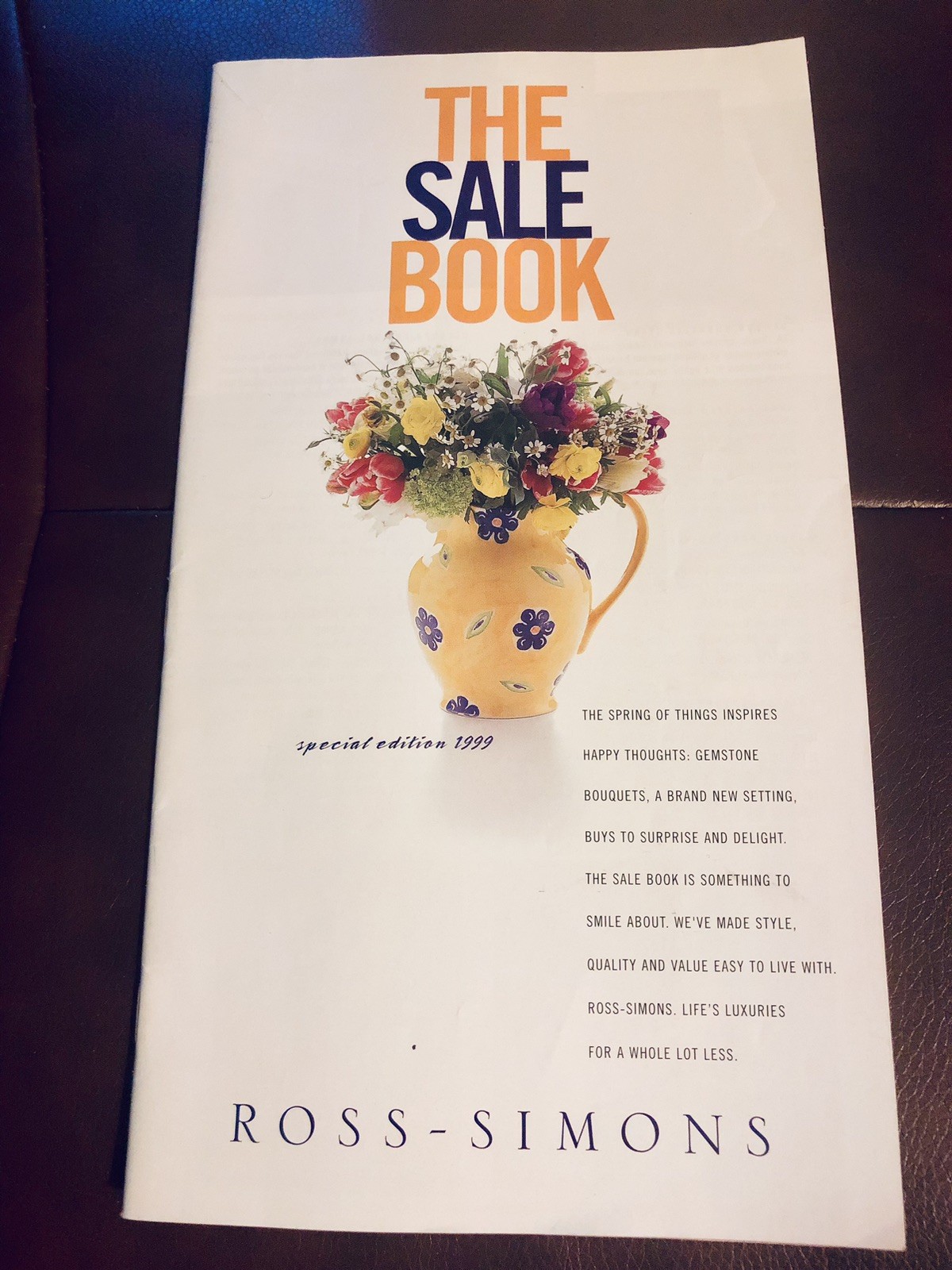Vintage Ross-Simons 1999 Gift Catalog 64 Pages The Sale Book Special Edition