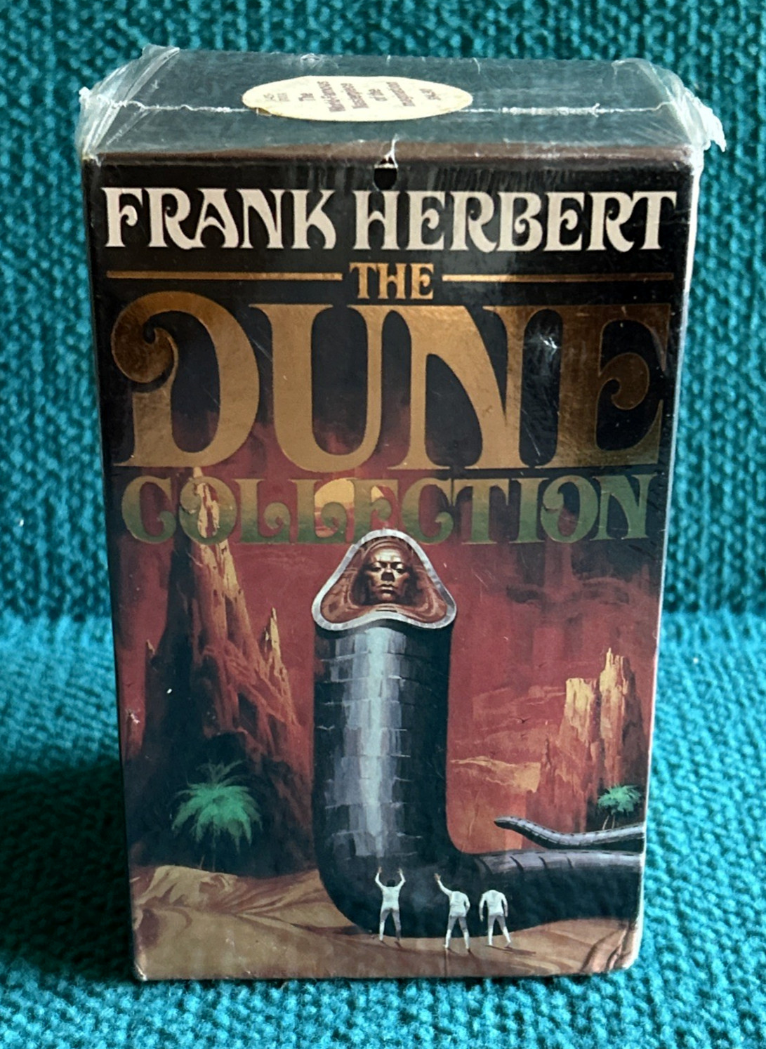 1981 Vintage/Sealed : THE DUNE COLLECTION paperback book BOX SET @ Frank Herbert