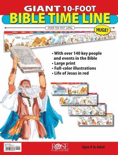 Classroom Giant 10 Foot Bible Time Line by Rose Publishing (English) Paperback B
