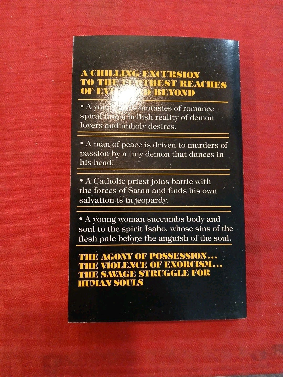 DEVIL’S CHILDREN 1st Ed. Berkley 1976 early Ramsey Campbell Exorcism Demons NICE