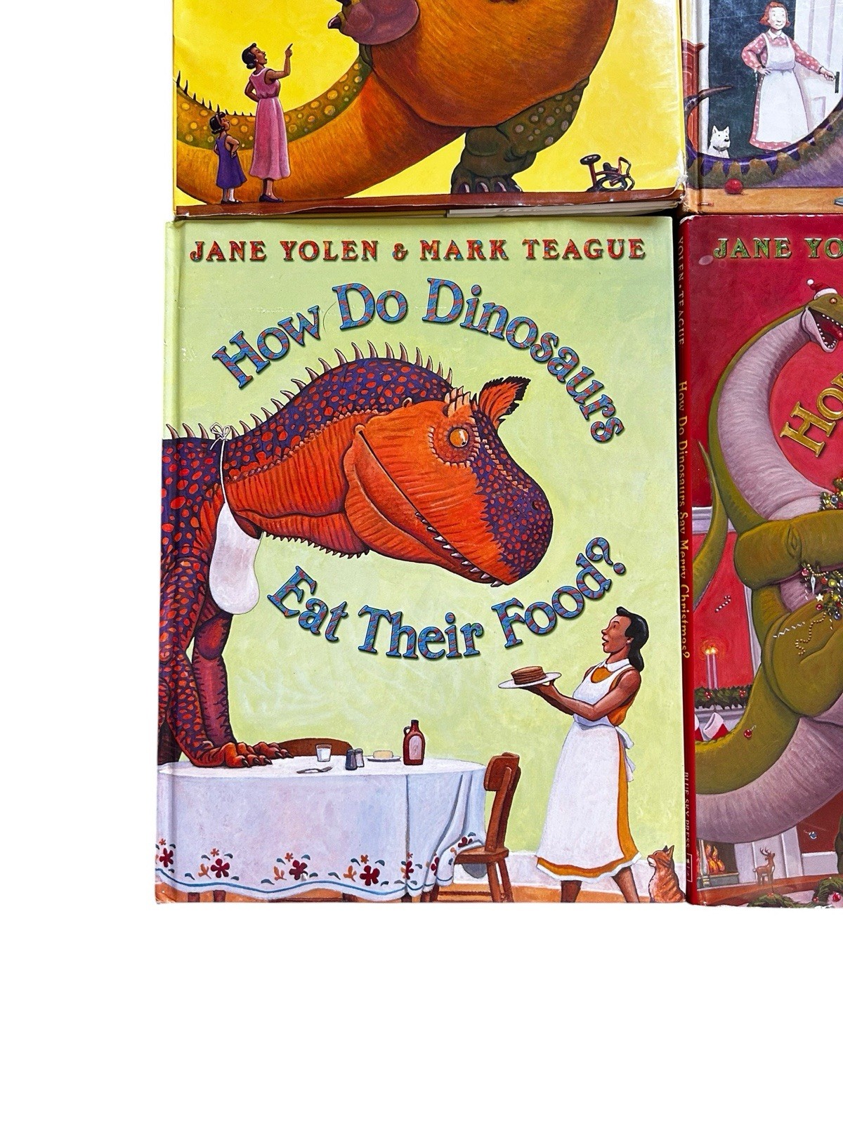 Jane Yolen & Mark Teague How Do Dinosaurs Hardcover Illustrated Ages 4-8