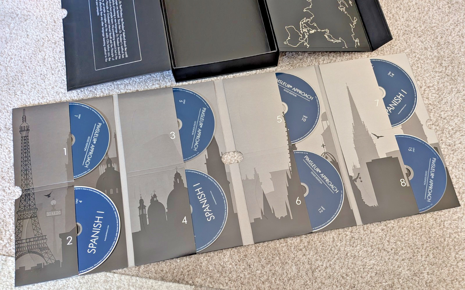 Language Lessons – Pimsleur Approach Gold Edition 8 Discs 16 Lessons Spanish 1