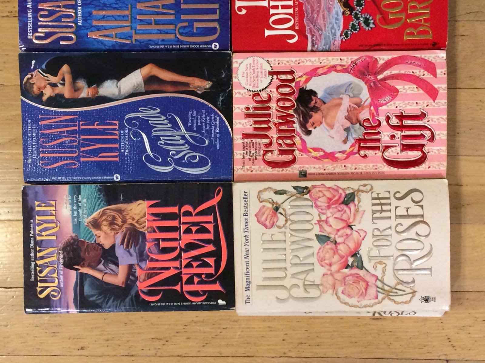 Qty 9 – Random Romantic Novels – Misc Authors – Paperback lot 2