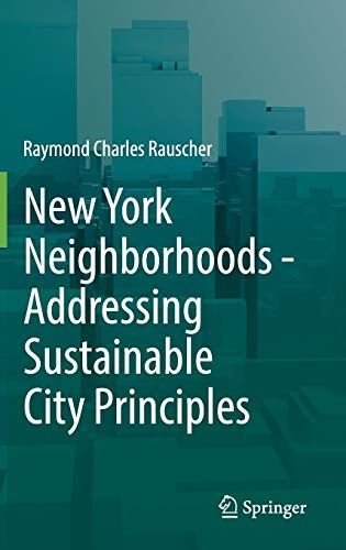 New York Neighborhoods – Addressing Sustainable City Principles