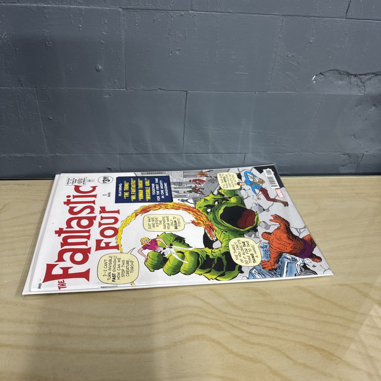 Fantastic Four 1 facsimile reprint edition. 1st app Fantastic Four