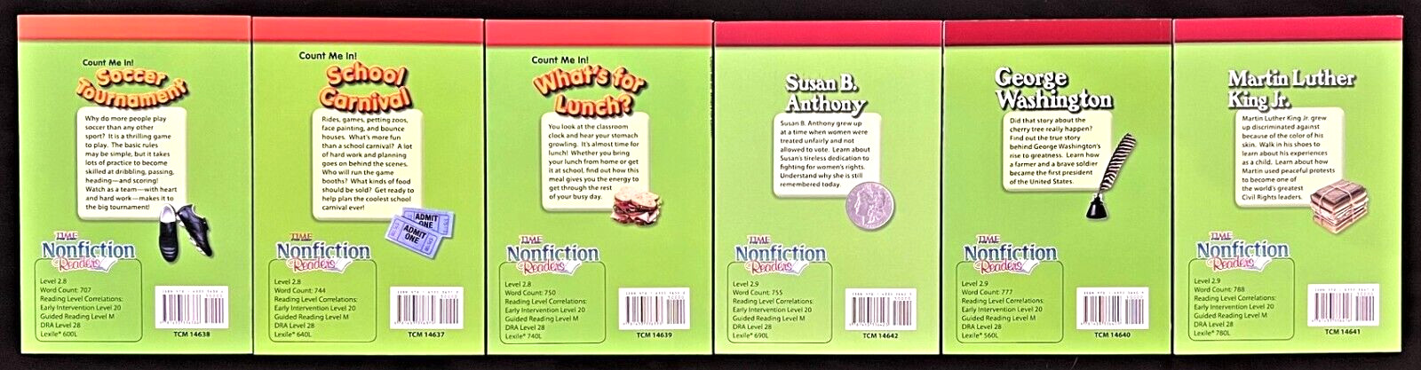 2nd Grade – TIME FOR KIDS (SOCIAL STUDIES & SCIENCE) 30 Nonfiction Reader Books