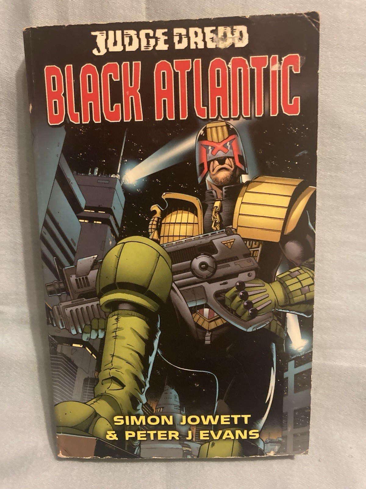 Dredd – Judge Dredd – Black Atlantic by Simon Jowett & Peter J. Evans 1st Print