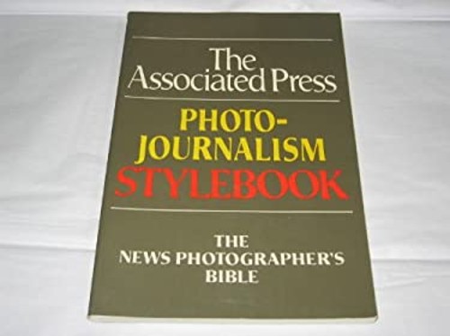Associated Press Photojournalism Stylebook Paperback Associated P