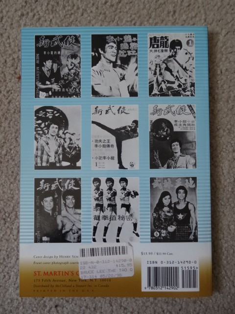 BRUCE LEE PAPERBACK BOOKS LOT OF 3