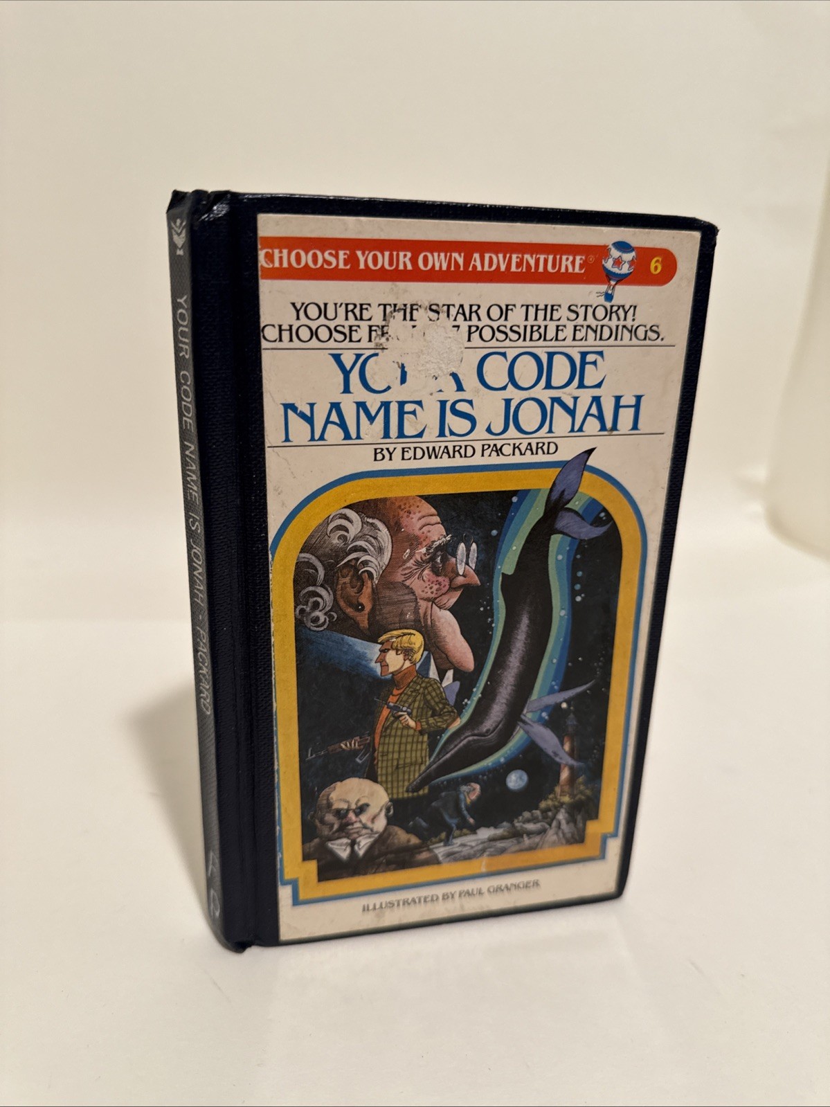 Choose Your Own Adventure Your Code Name Is Jonah 1985 CYOA
