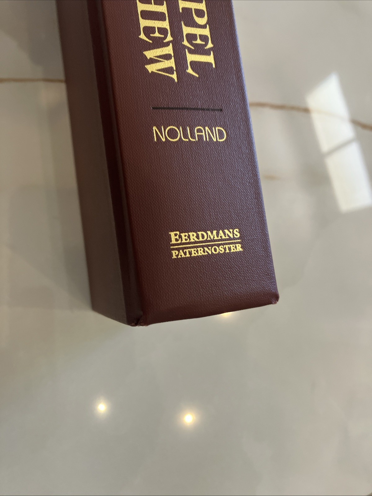 The Gospel Of Matthew John Nolland NIGTC HC Dust Jacket Eerdmans