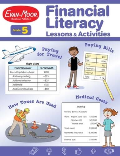 Financial Literacy Lessons and Activities, Grade 5 (Financial Literacy Le – GOOD