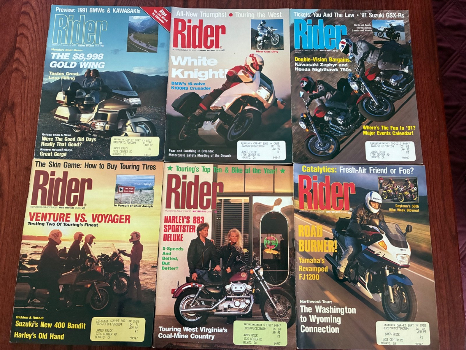 Rider 1991