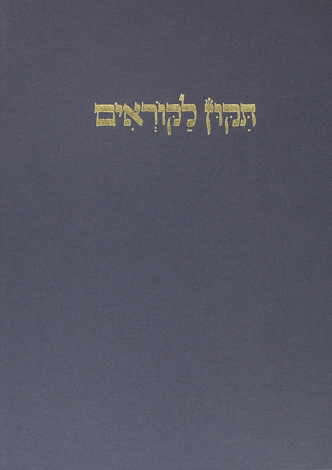 Tikkun Torah Lakorim (Hebrew Edition) Asher Scharfstein hardcover Acceptable