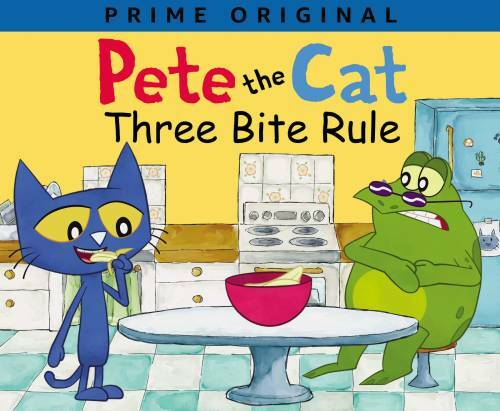 Pete the Cat: Three Bite Rule – Hardcover By Dean, James – GOOD