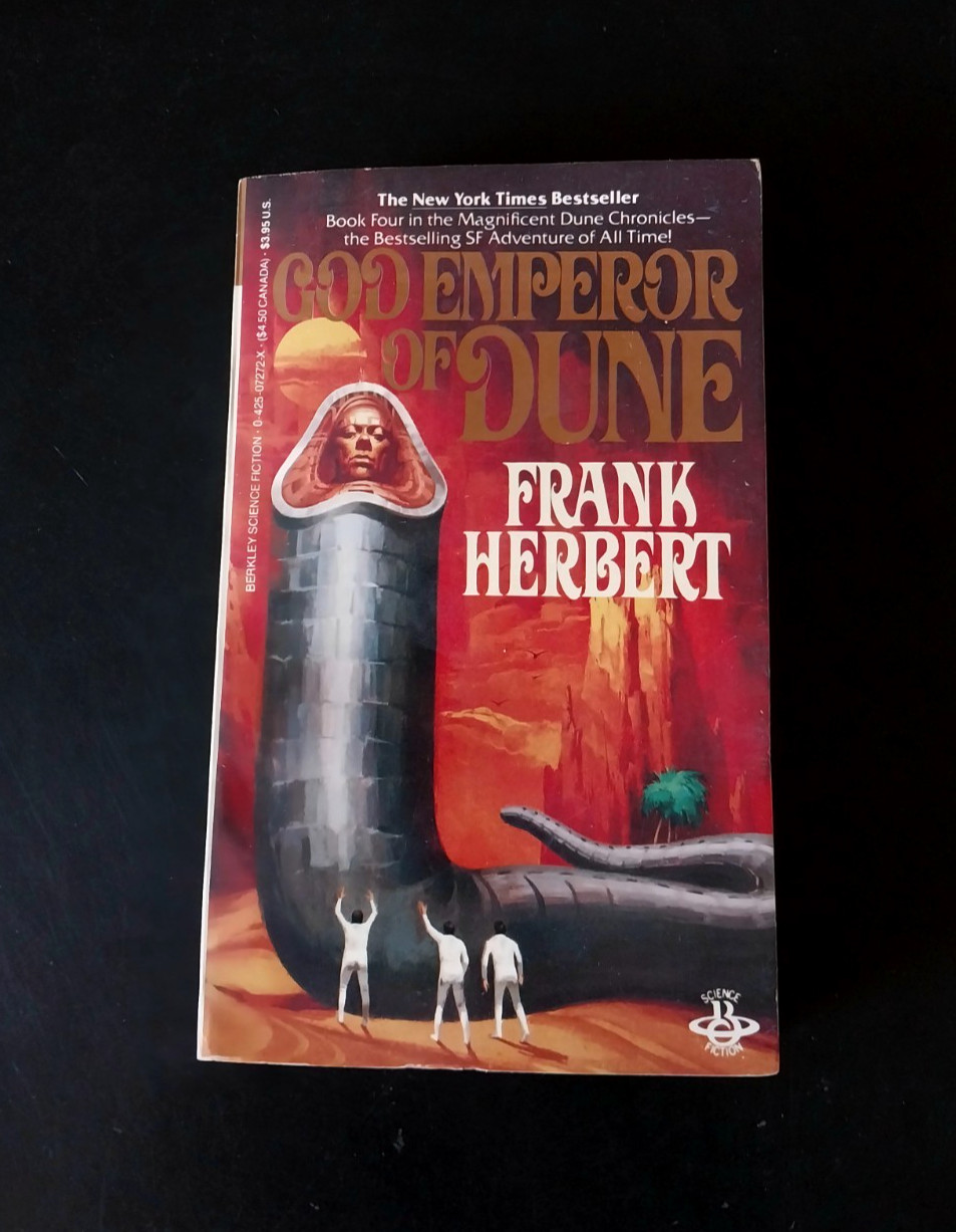 Frank Herbert – God Emperor of Dune – Berkley Edition 5th Printing 1983