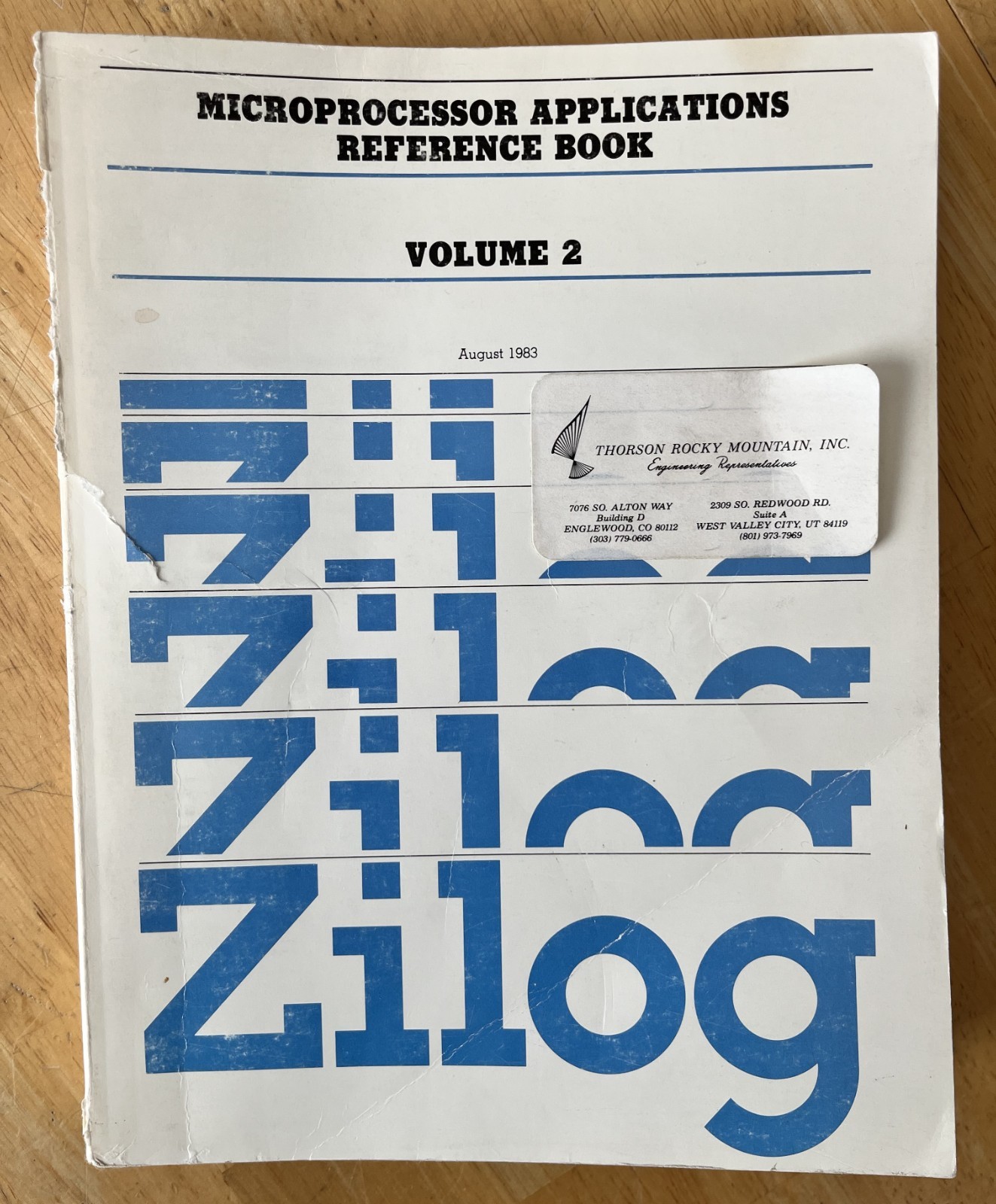 Zilog Microprocessor Applications Reference Book Volume 2.
