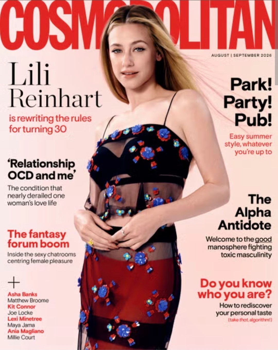 British Cosmopolitan Magazine (UK) – August / September 2026 – Lili Reinhart