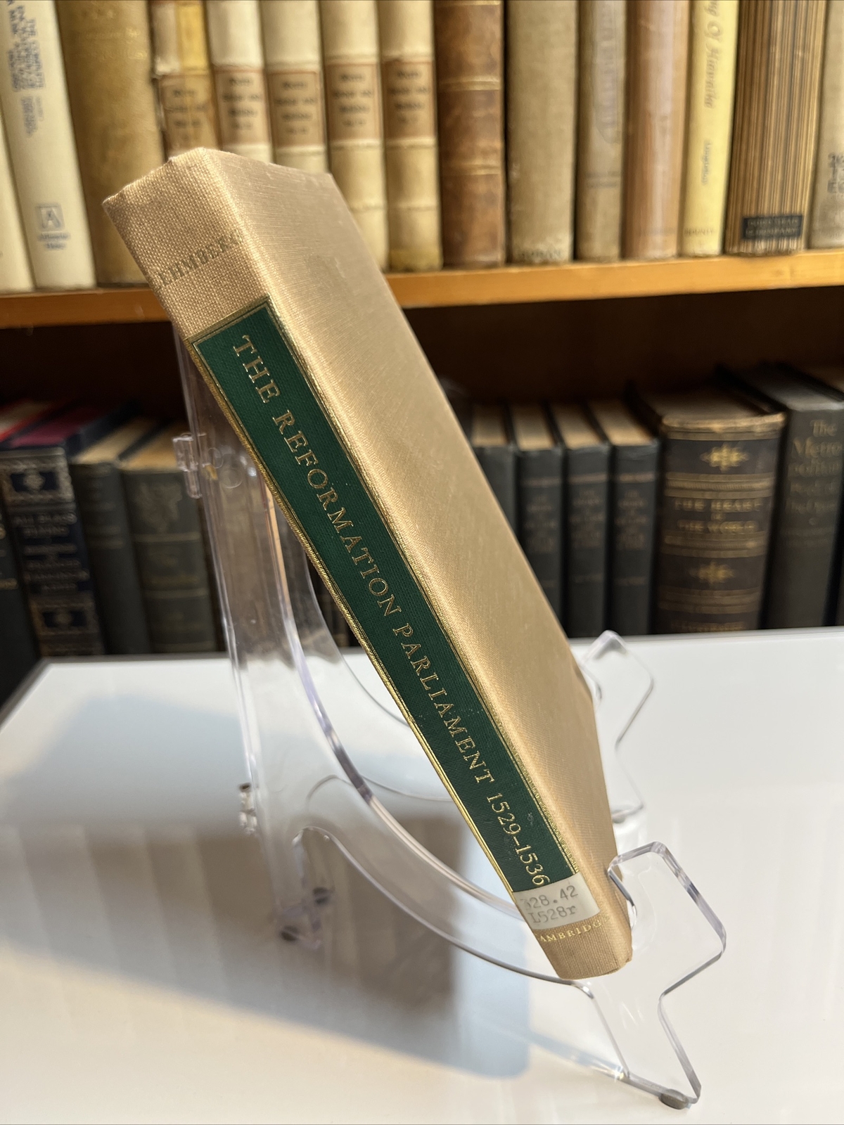 The Reformation Parliament, 1529-1536 by Stanford E. Lehmberg (1970, Hardcover)