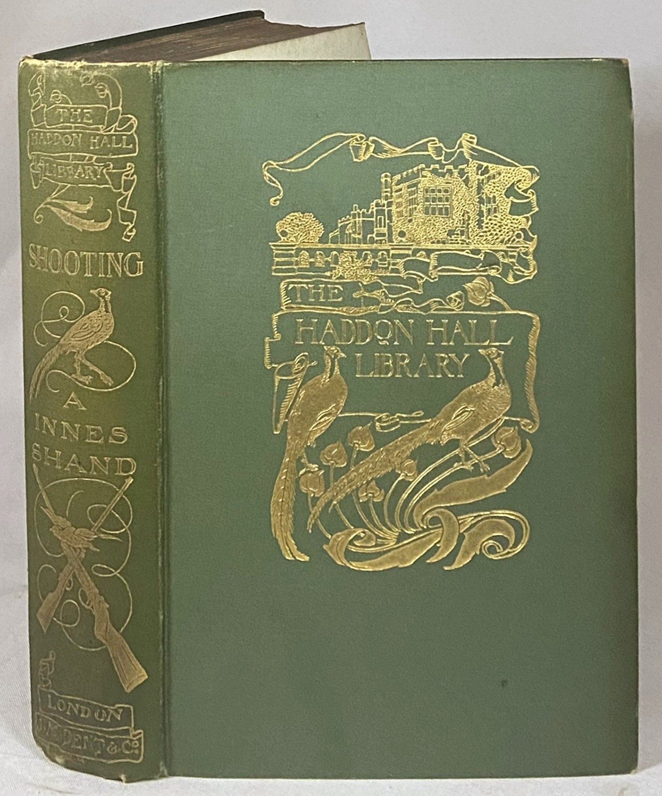 1902 SHOOTING Antique Hunting & Sporting Book SHAND Arthur Rackham HADDON HALL