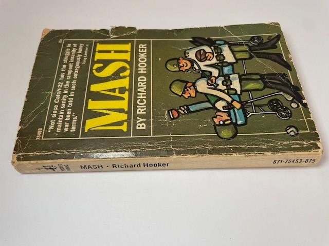 MASH Richard Hooker 1969 1st Pocket Books Printing Vintage Paperback TV Series