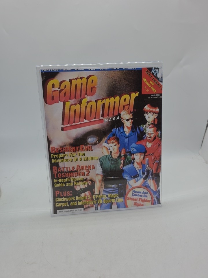 Game Informer Magazine Resident Evil 10 Inch Desk Decoration Display