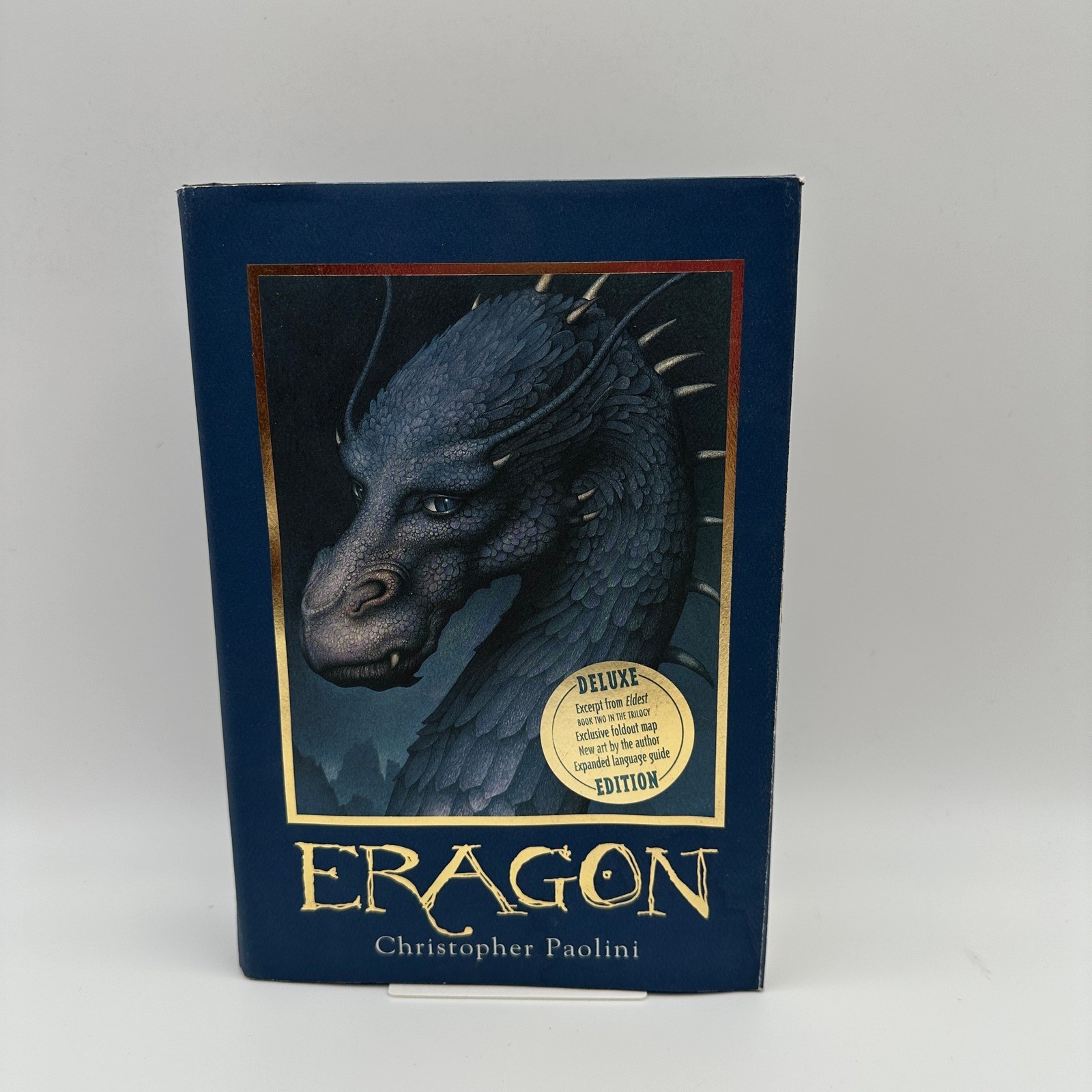 Eragon Christopher Paolini Deluxe Edition Hardcover w/Jacket Inheritance Bk 1