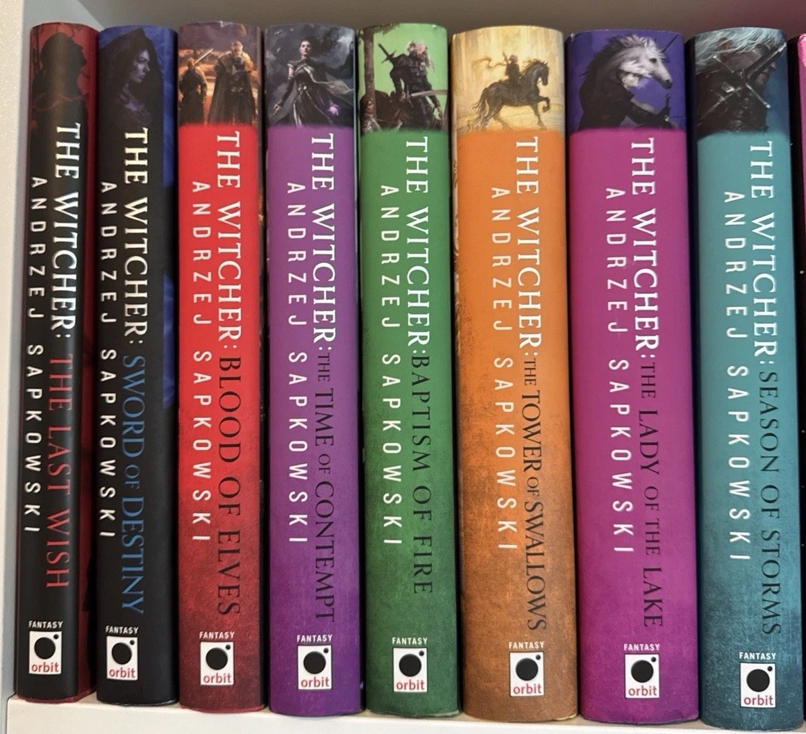 Witcher Complete Set 8 Books HC -Orbit – 1 & 2 Illustrated Edition