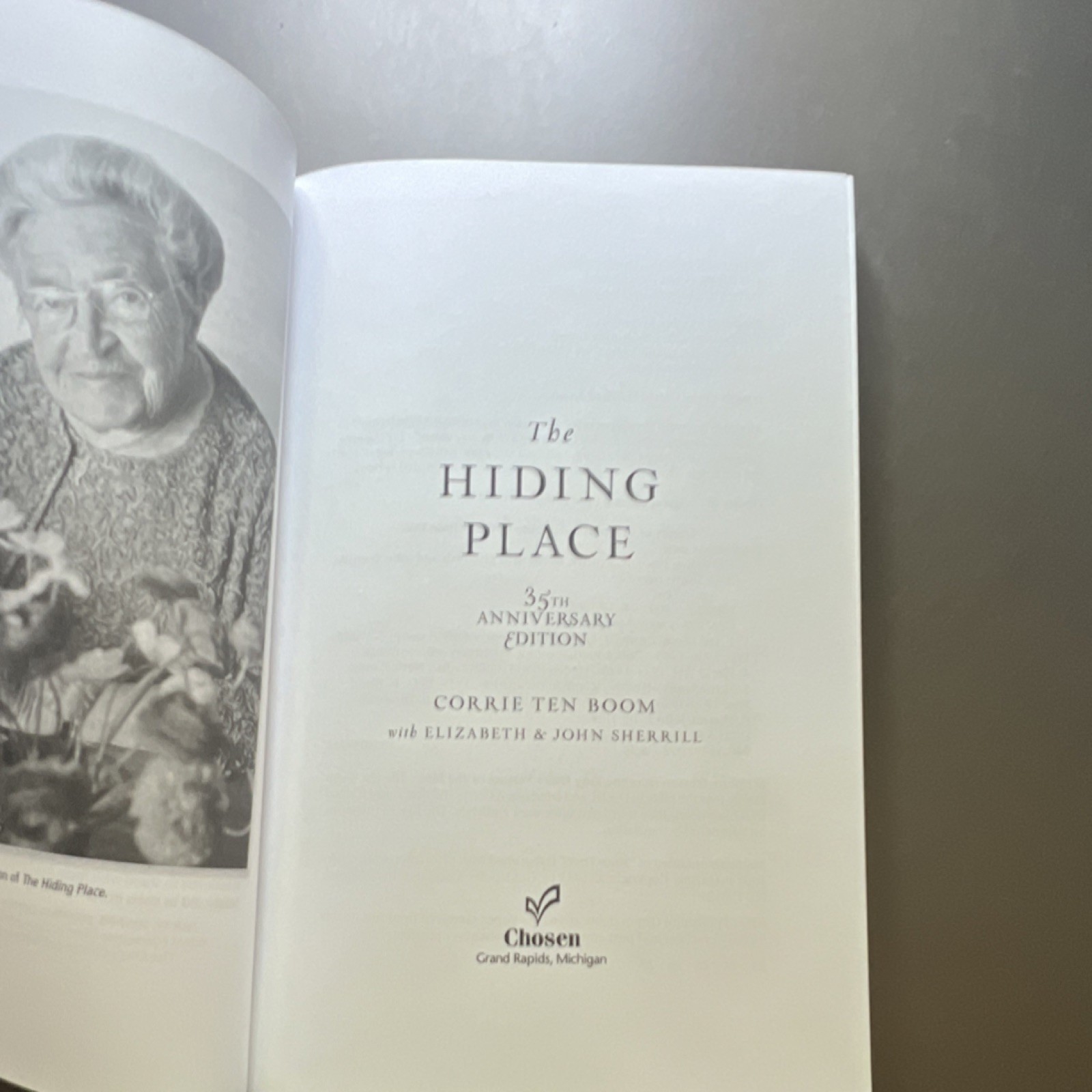 Chosen Books The Hiding Place 35th Anniversary Edition by Corrie Ten Boom