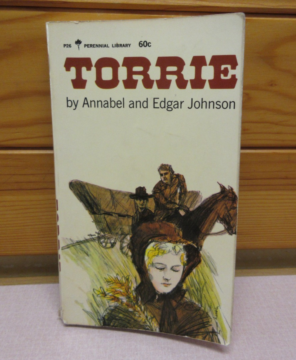 Torrie by Annabel & Edgar Johnson Perennial Library historical young adult book