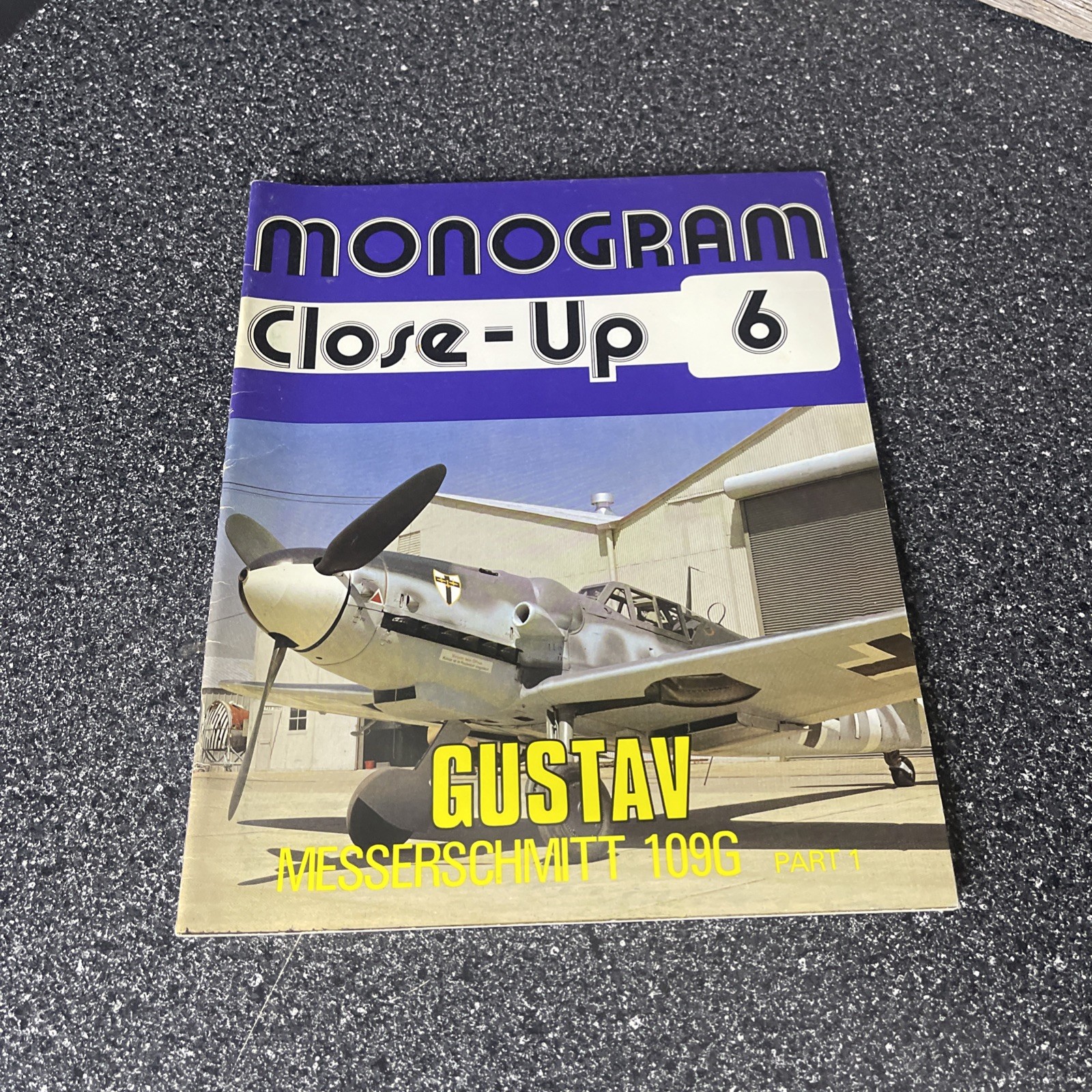 Gustav Messerschmitt 109G Part 1 by Hitchcock WWII Monogram Close-Up 6 PB 1983