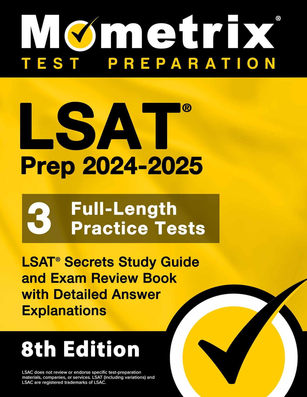LSAT Prep 2024-2025 – 3 Full-Length Practice Tests, LSAT Secrets Study Guide…