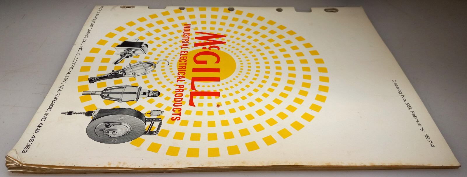 McGill Industrial Electrical Products Catalog N0.95 Feb. 1974 -Stained-
